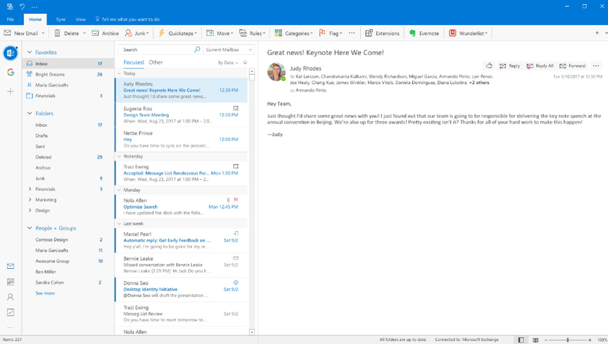 search for an email in microsoft outlook mac